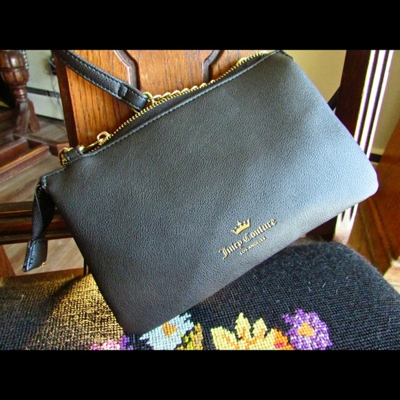 SALE! Juicy Couture Mini Pearl Studded Chain Purse - Picture 6 of 8